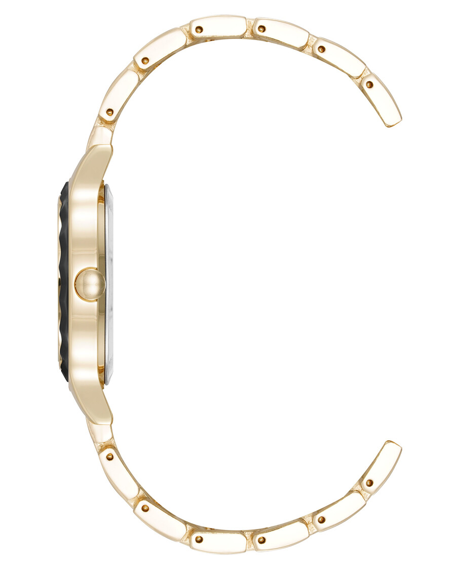 armbanduhr mit strukturierter lünette