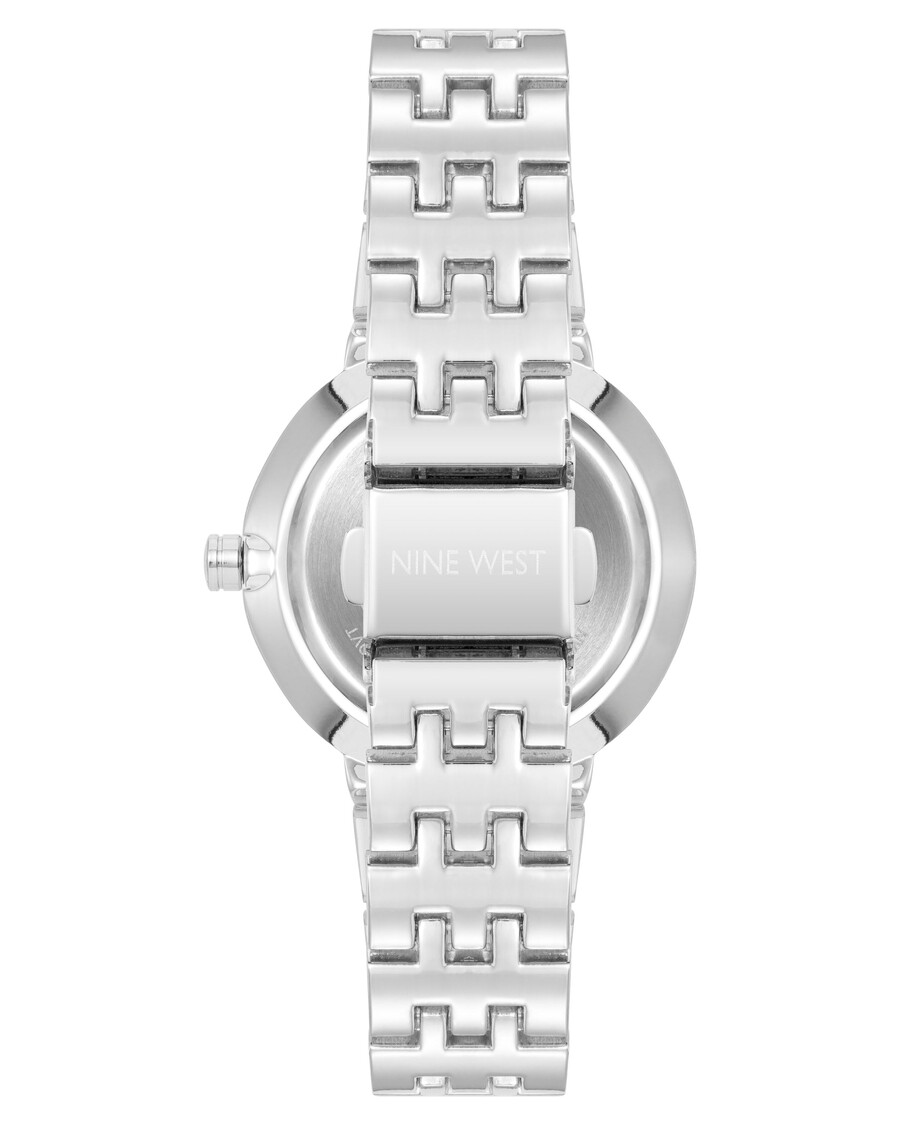 elegante armbanduhr mit floralem zifferblatt