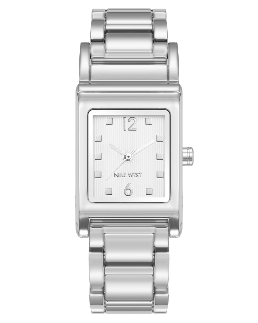 zierliche rechteckige armbanduhr