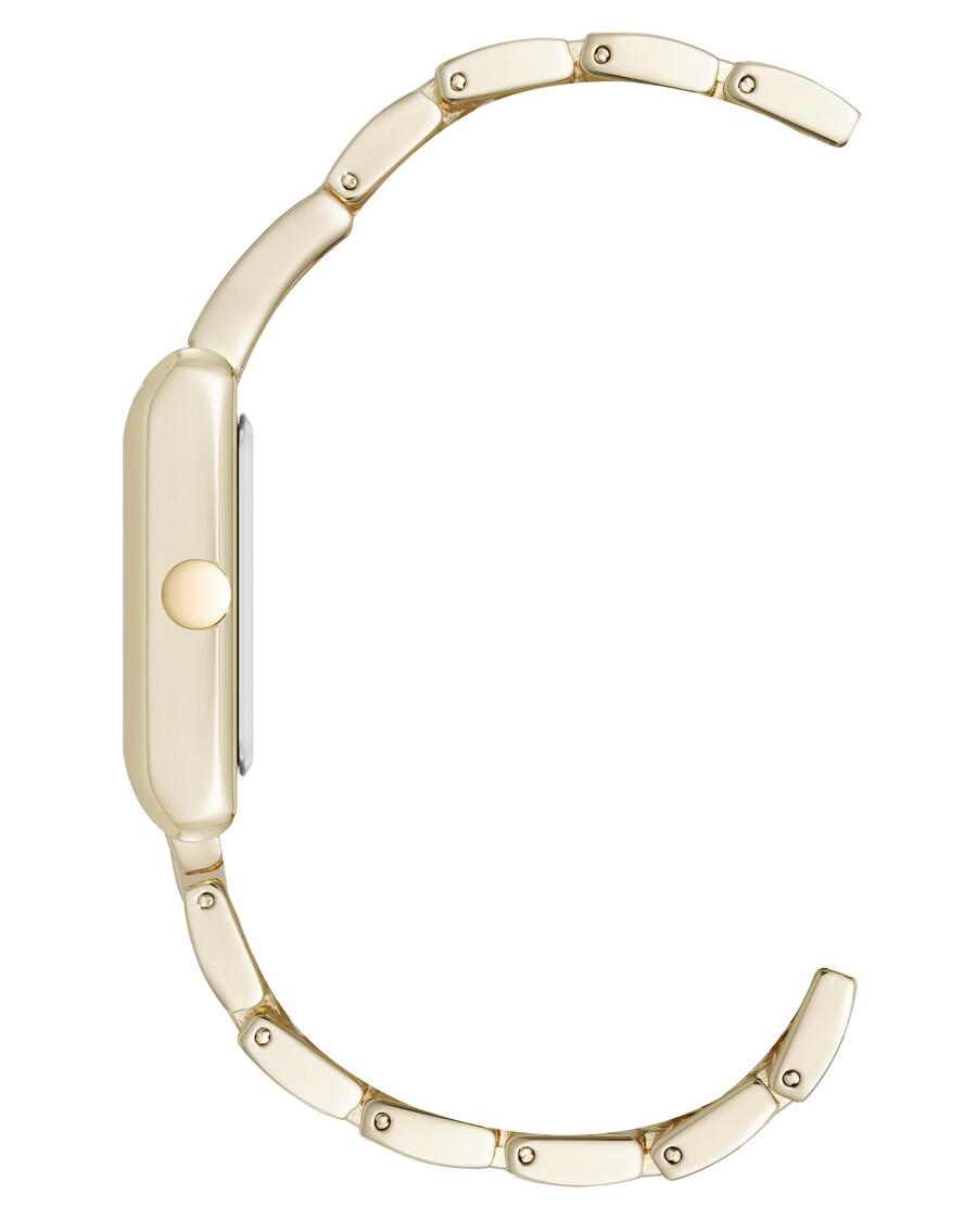 zierliche rechteckige armbanduhr
