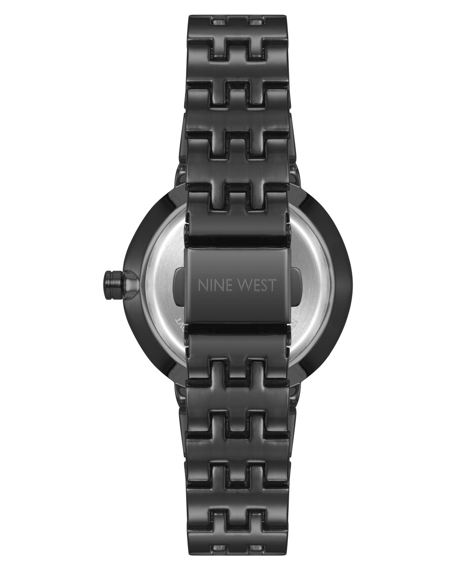elegante armbanduhr mit floralem zifferblatt