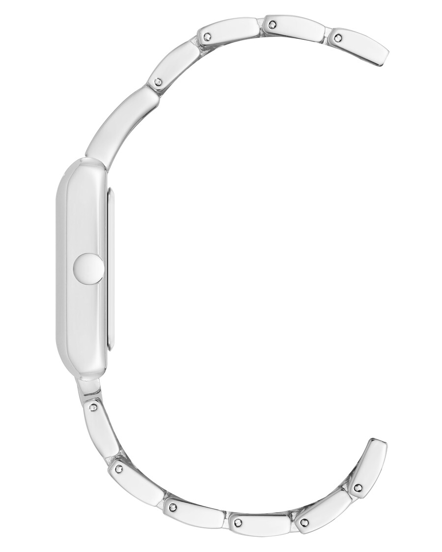 zierliche rechteckige armbanduhr