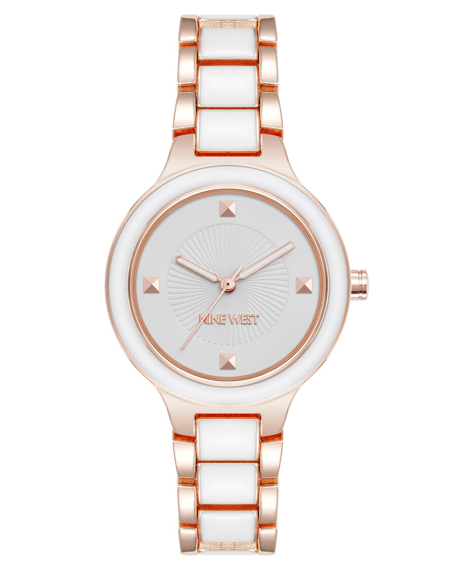 armbanduhr mit bunten gliedern