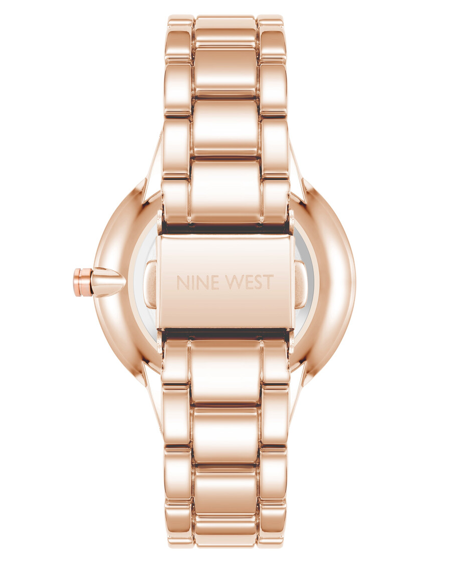 armbanduhr mit kristallverzierung