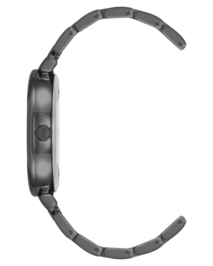 armbanduhr mit strukturiertem floralen zifferblatt
