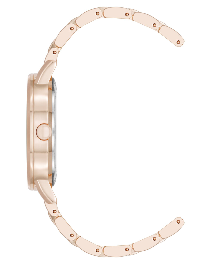 armbanduhr mit gemustertem zifferblatt