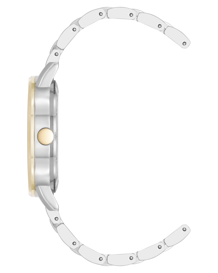 armbanduhr mit gemustertem zifferblatt