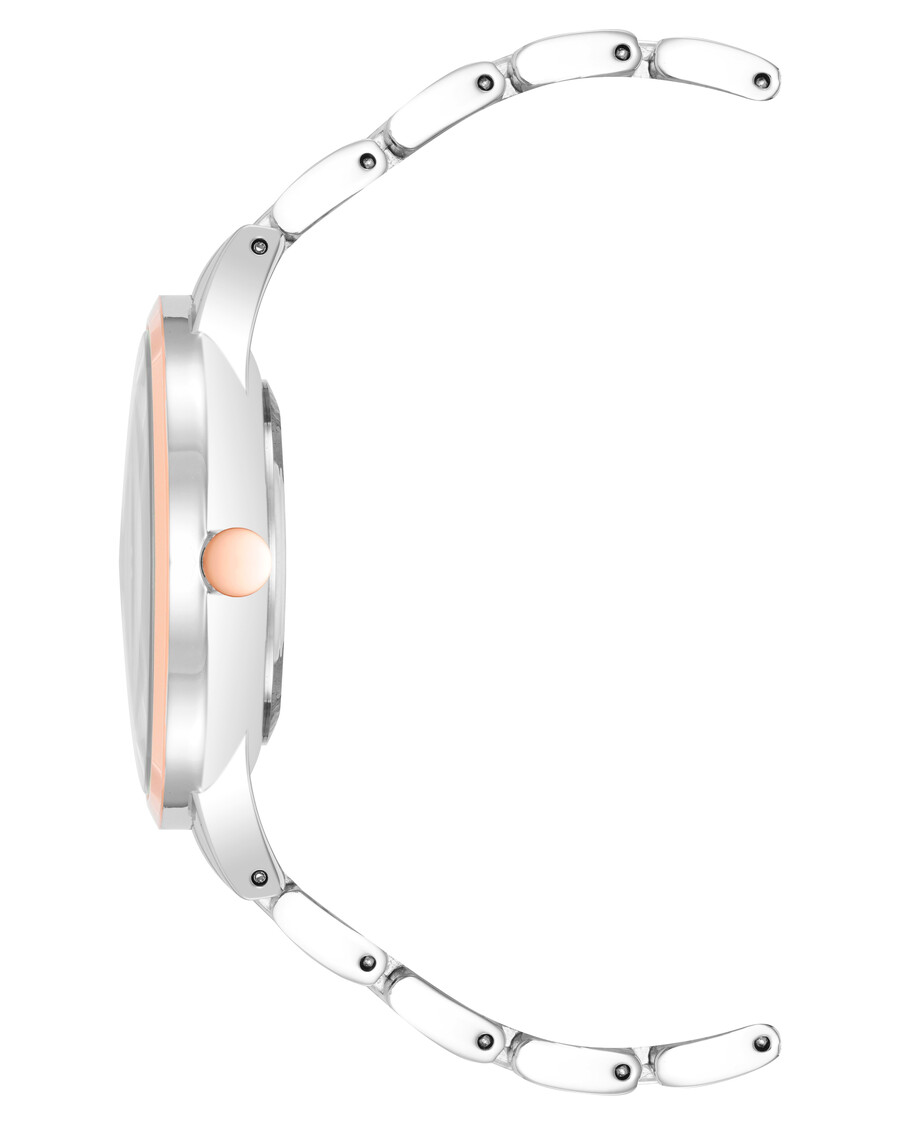 armbanduhr mit kristallverzierung