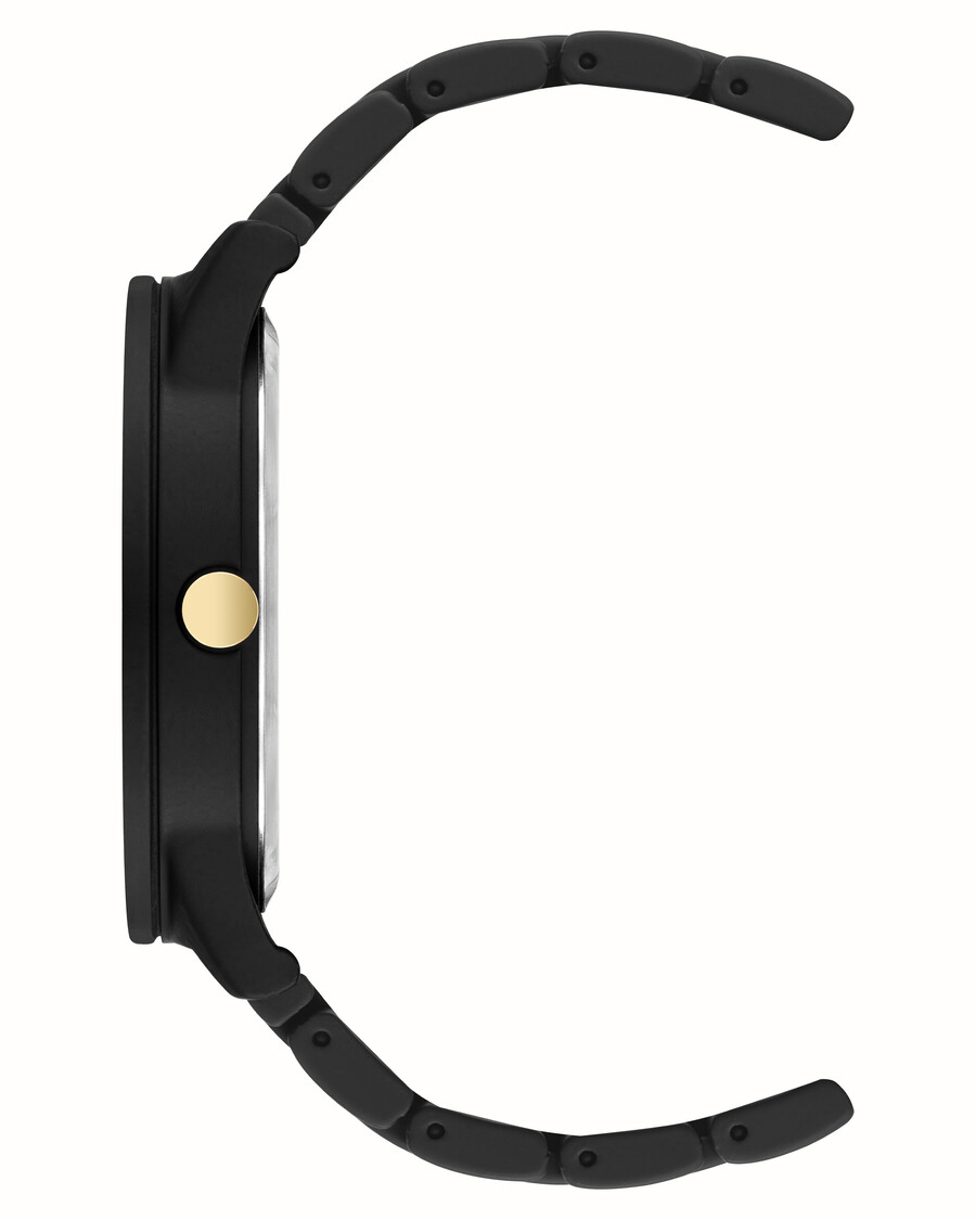 klassische gummierte armbanduhr