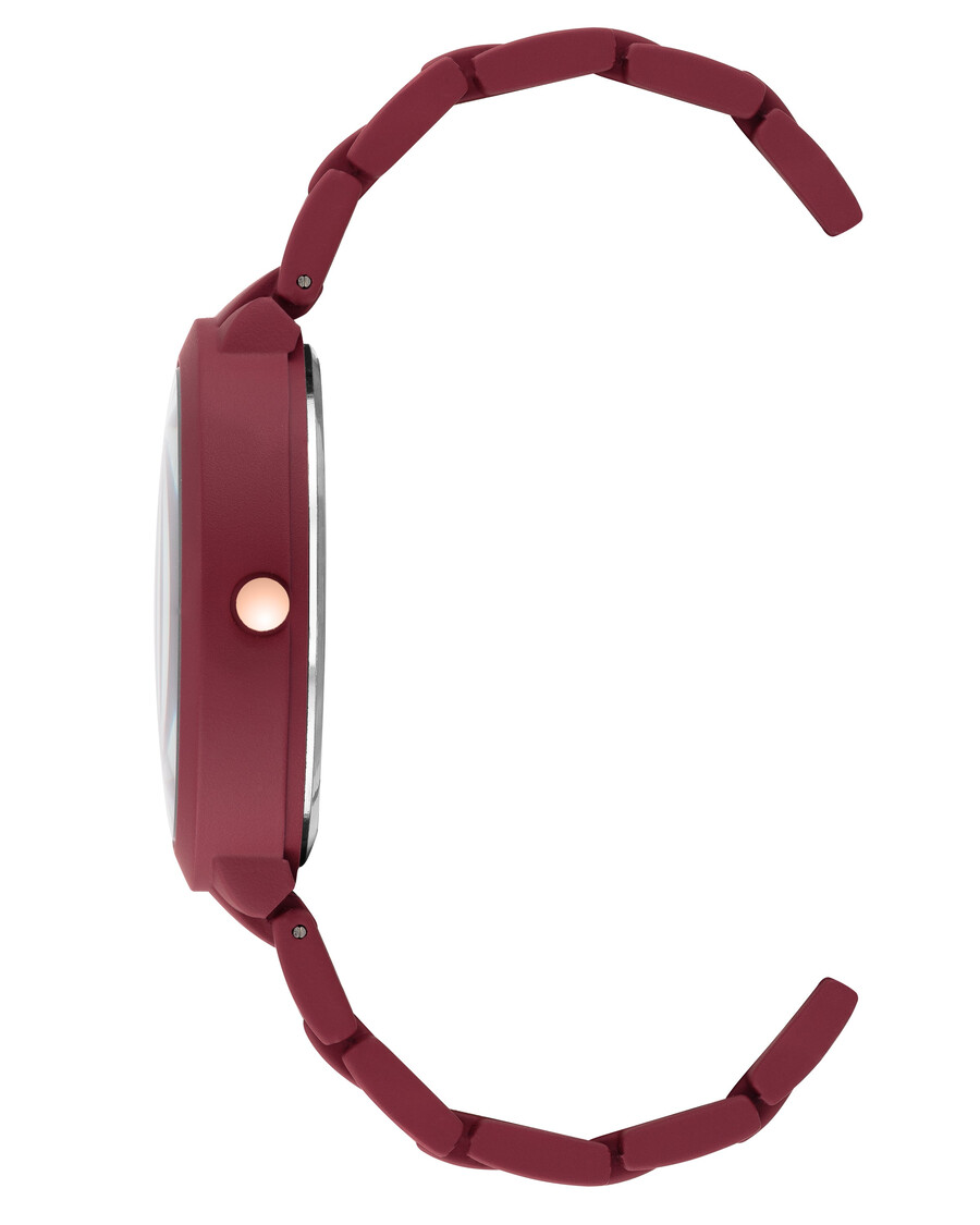 armbanduhr mit marmoriertem zifferblatt