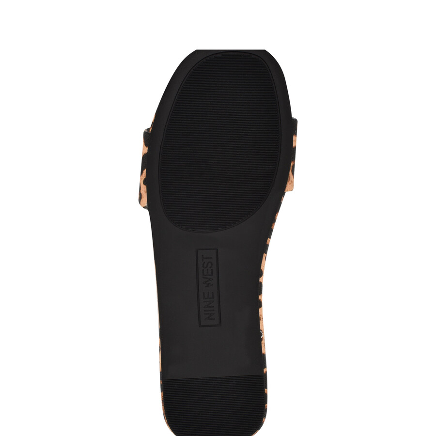flache slide-sandalen von lolipop