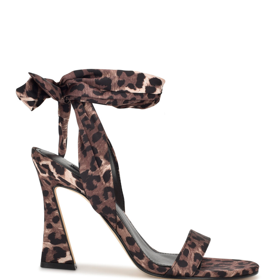 kelsie – knöchelwickel-sandalen mit absatz