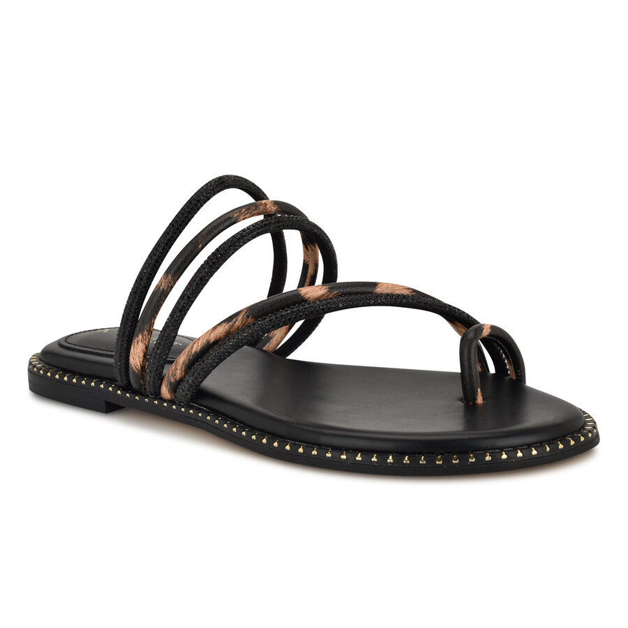 flache dashin slide-sandalen