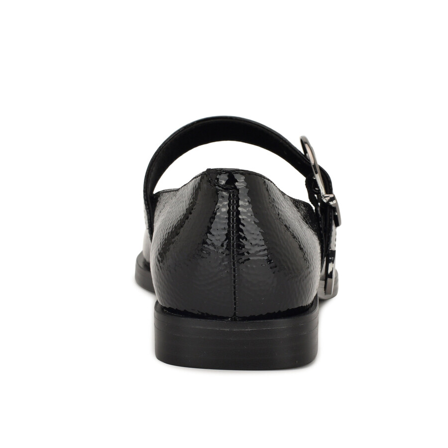 katrel – mary jane-schuhe mit spitzer zehenpartie