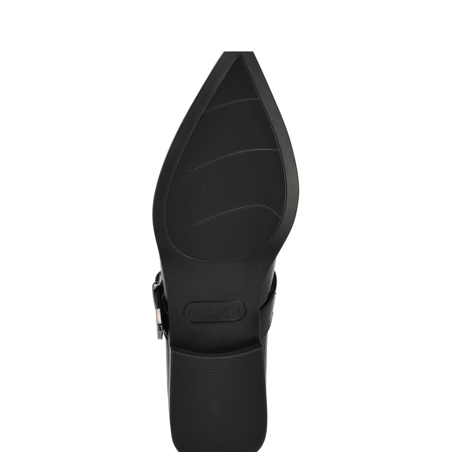 katrel – mary jane-schuhe mit spitzer zehenpartie