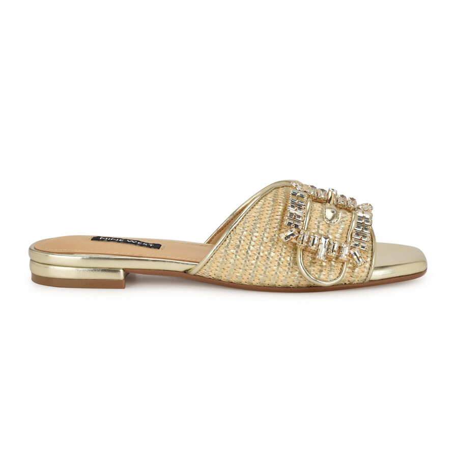 flache laniey-sandalen