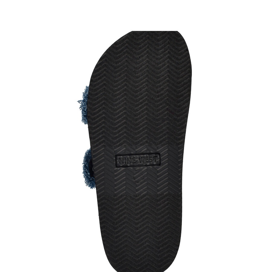 eleny slide-sandalen mit schnalle