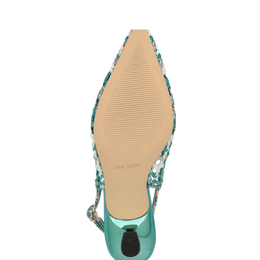 madalene gewebte slingbacks