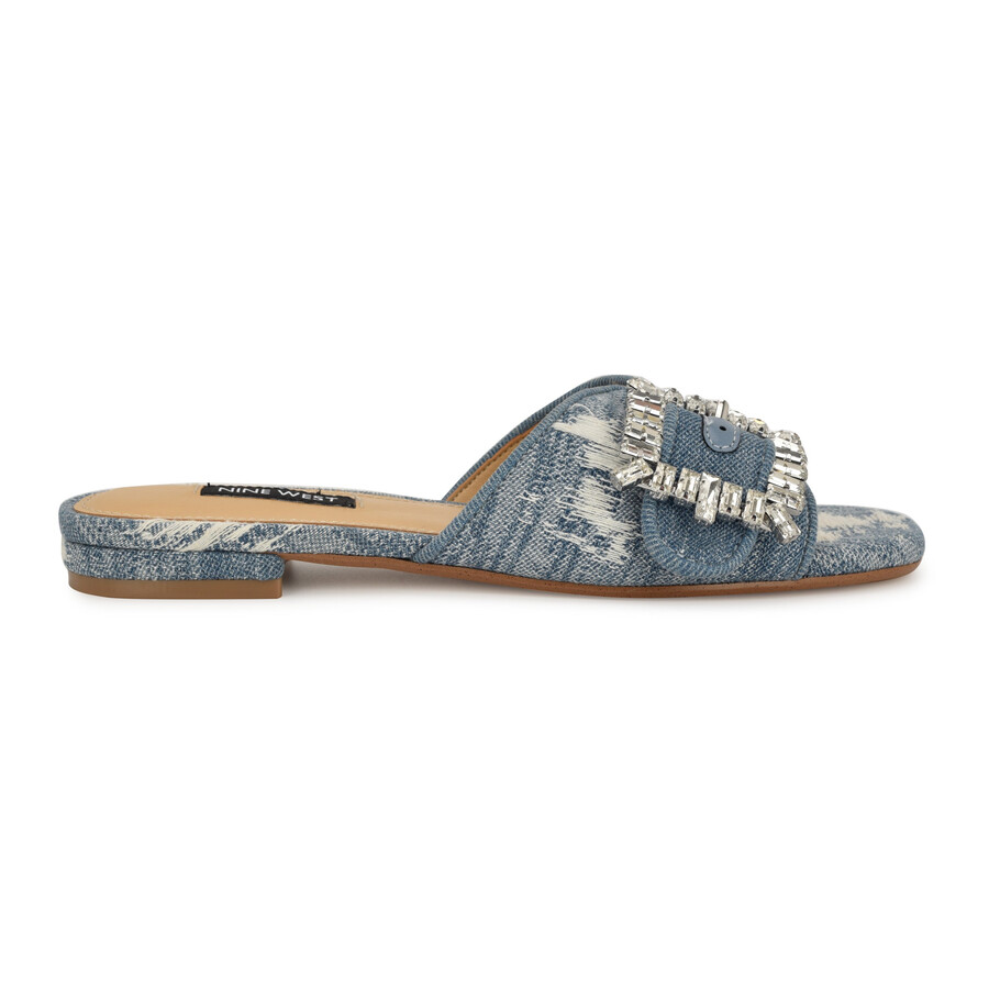 flache laniey-sandalen