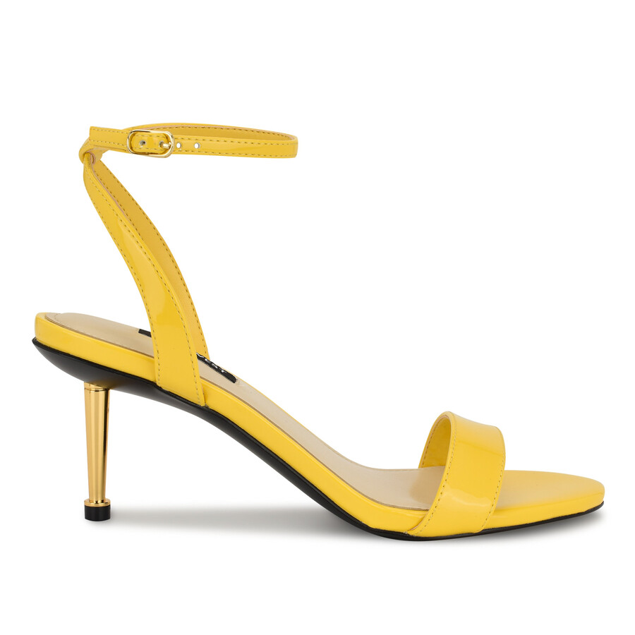anny sandalen mit knöchelriemen und absatz