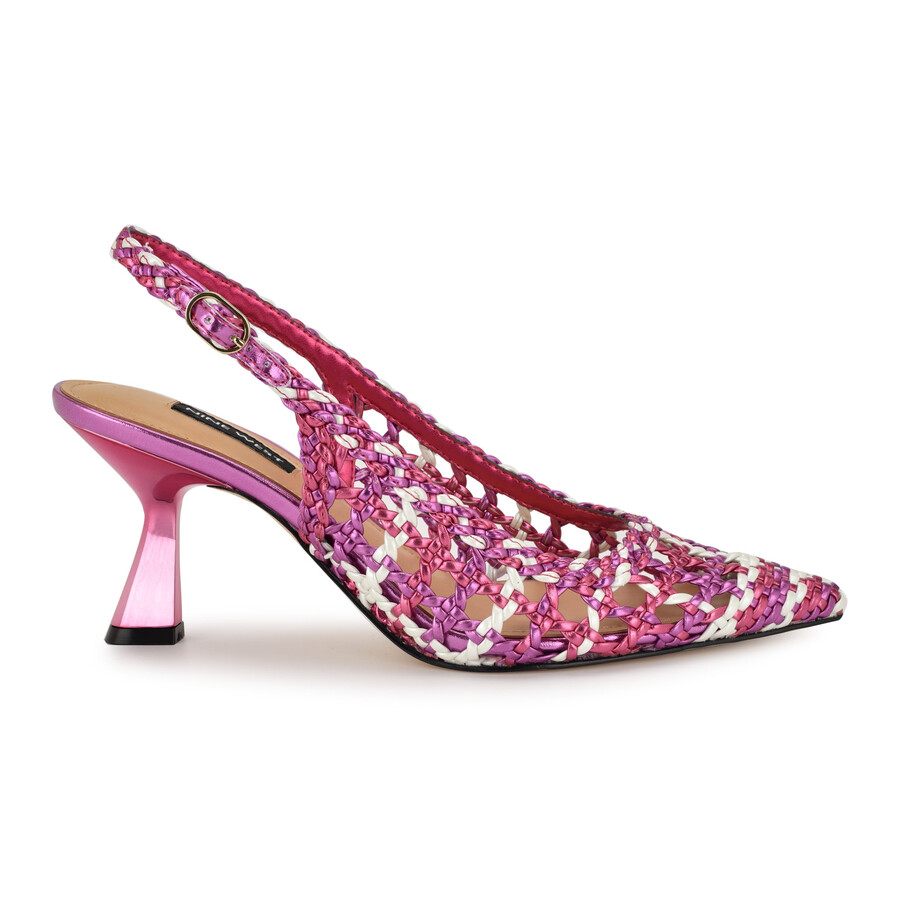 madalene gewebte slingbacks