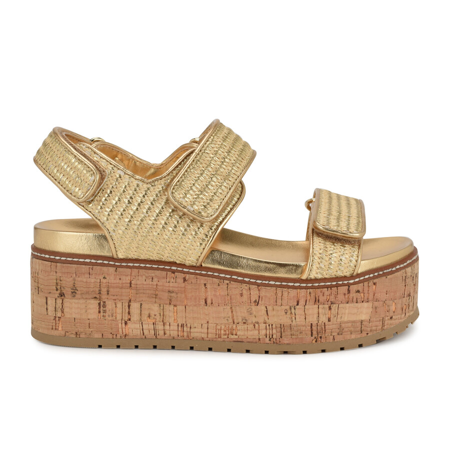 heavin plateau-keilsandalen