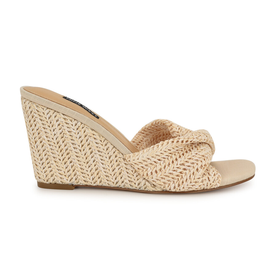 nikhil twist keilsandalen