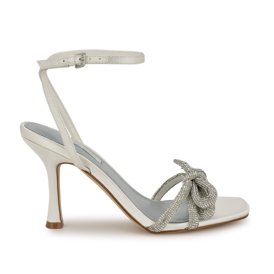 ivid sandalen mit strass-schleife