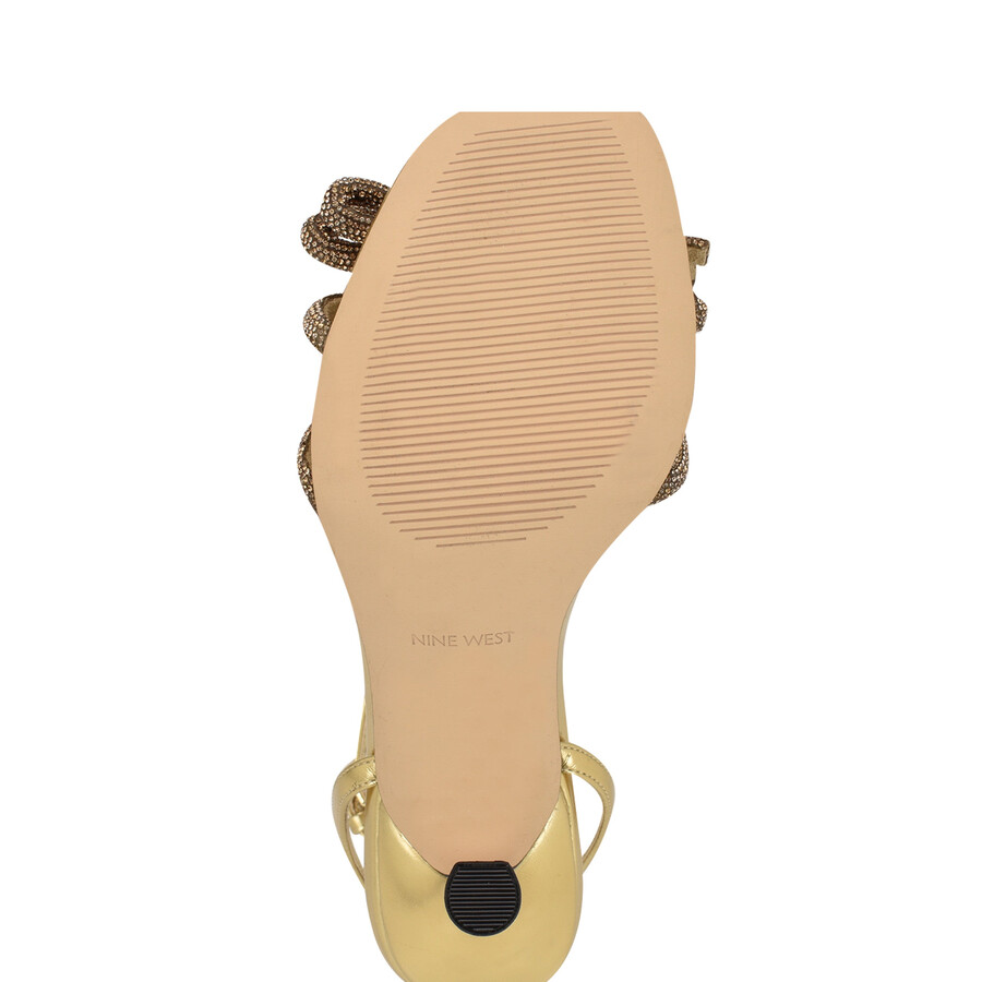 ivid sandalen mit strass-schleife