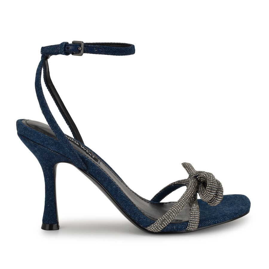 ivid sandalen mit strass-schleife
