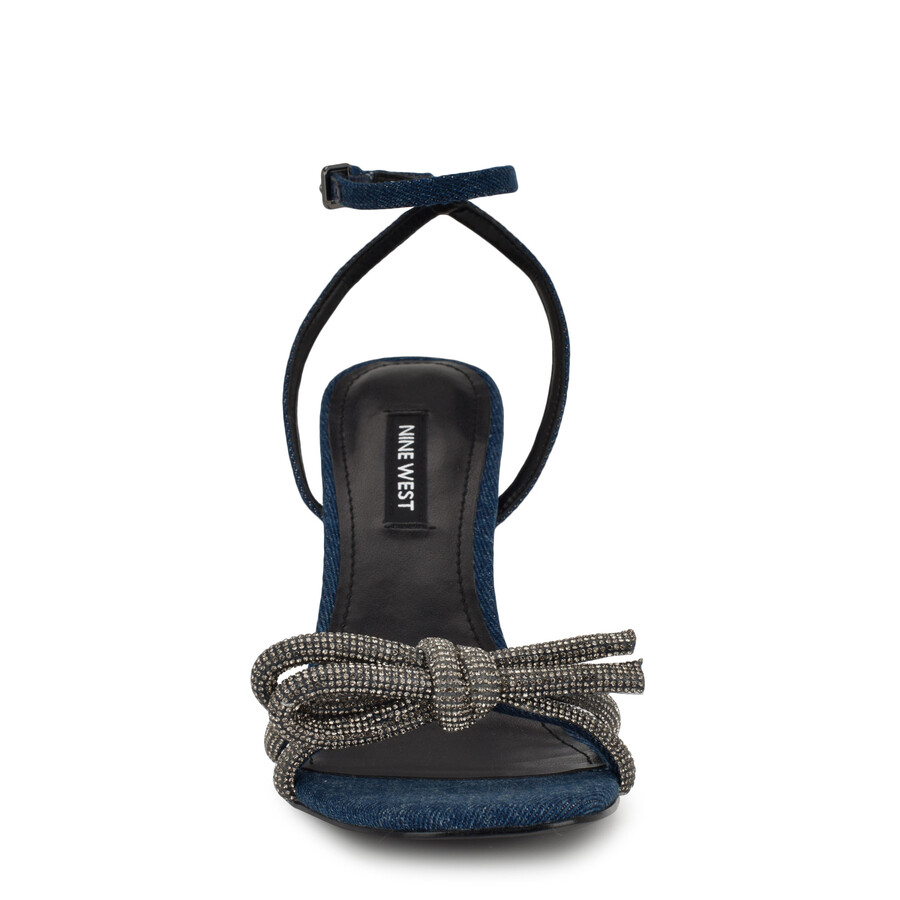 ivid sandalen mit strass-schleife
