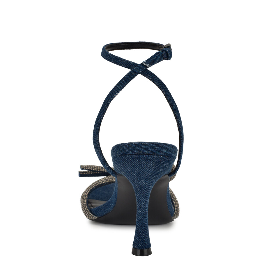 ivid sandalen mit strass-schleife