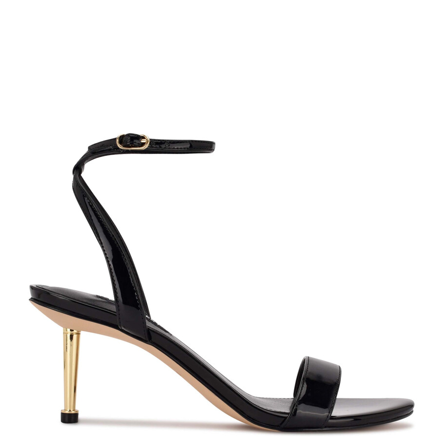 anny sandalen mit knöchelriemen und absatz