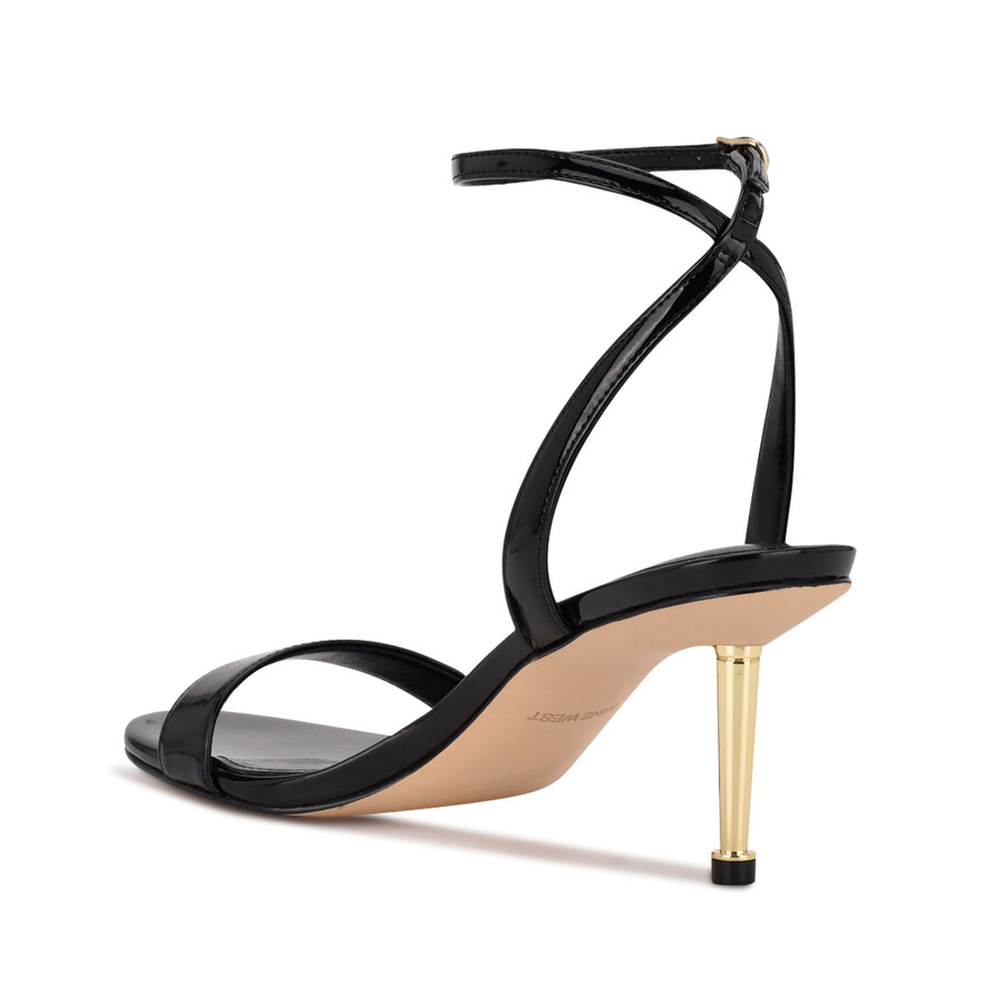 anny sandalen mit knöchelriemen und absatz