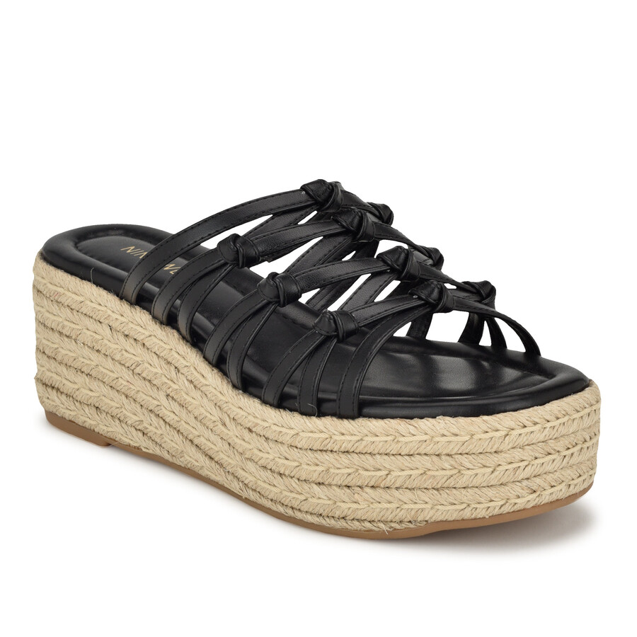 cristy espadrille-keilsandalen