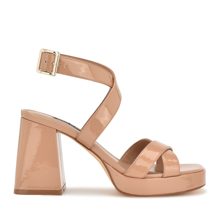 tackle – plateausandalen mit knöchelriemen