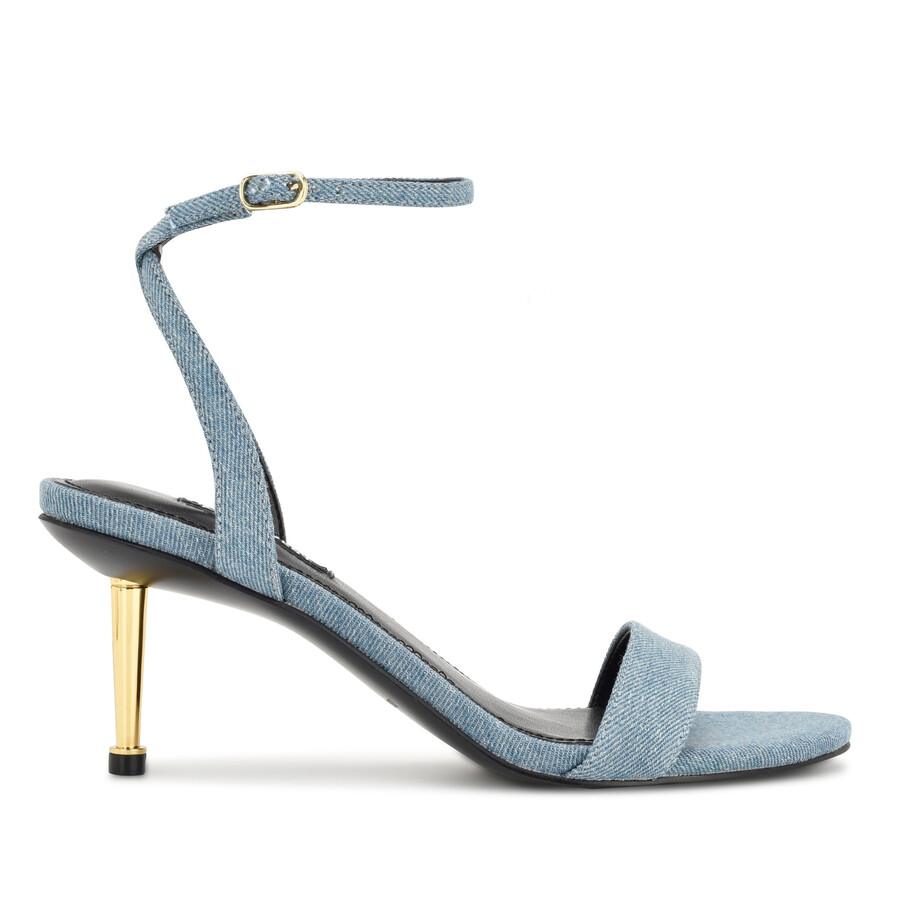 anny sandalen mit knöchelriemen und absatz
