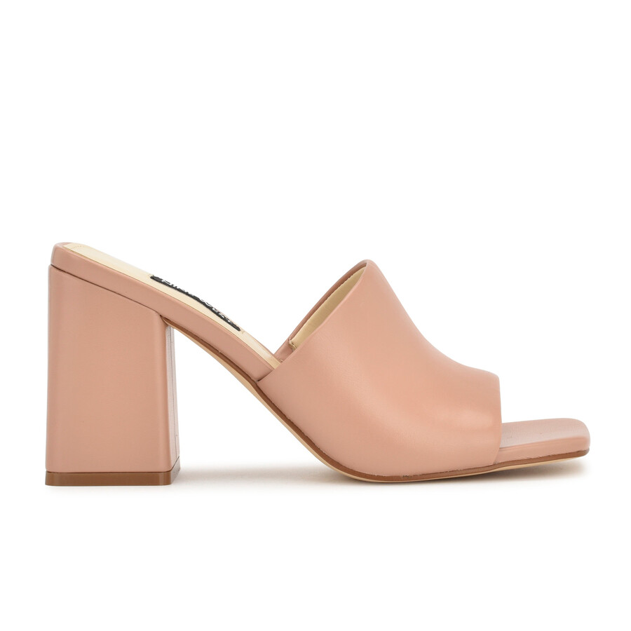 teice – slide-sandalen mit absatz