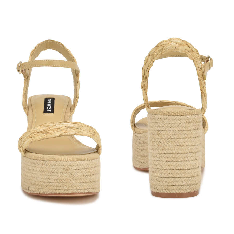 rivva espadrilles-sandalen mit absatz