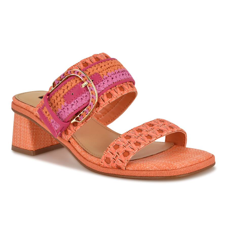 ebels – slide-sandalen mit blockabsatz