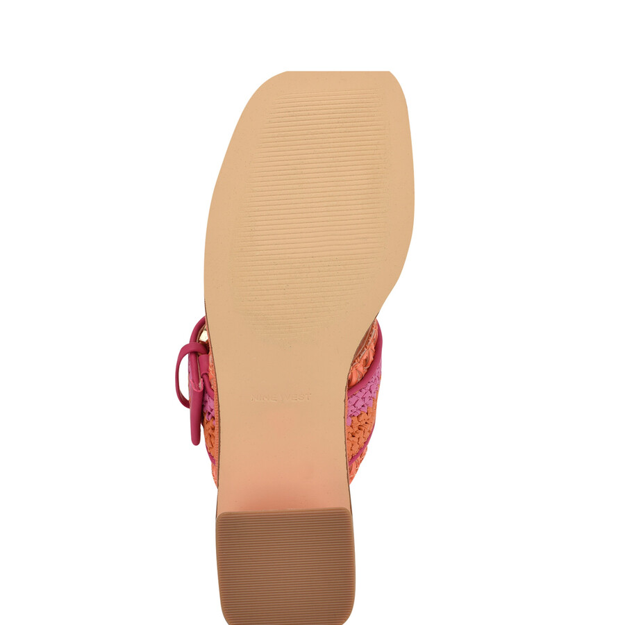 ebels – slide-sandalen mit blockabsatz