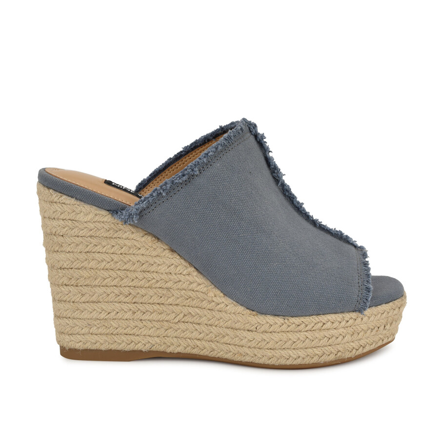 baja espadrille-keilsandalen