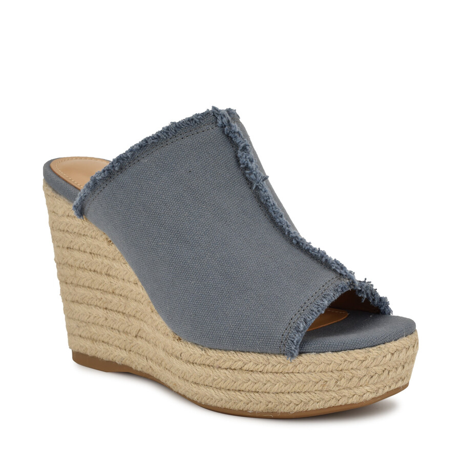 baja espadrille-keilsandalen