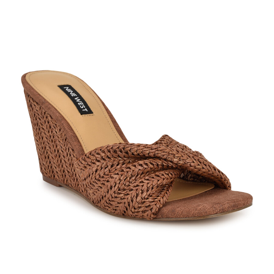 nikhil twist keilsandalen