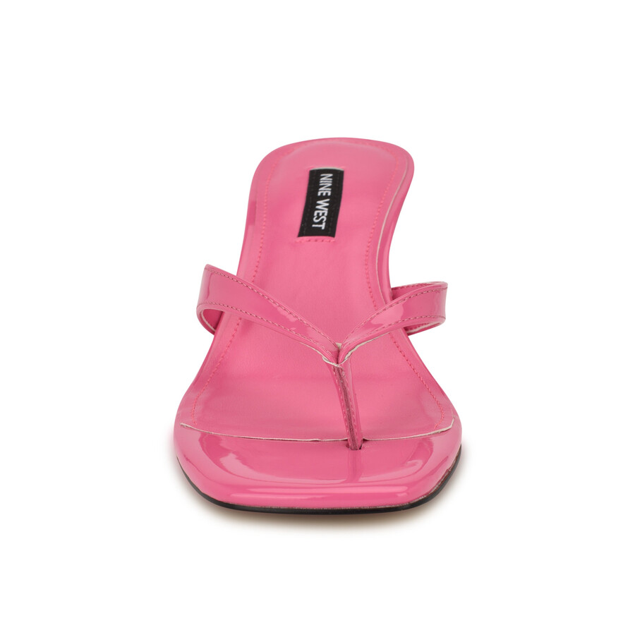 andela zehentrenner-sandalen mit absatz