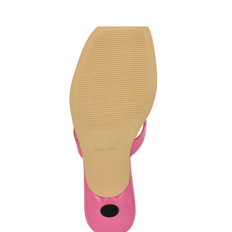 andela zehentrenner-sandalen mit absatz