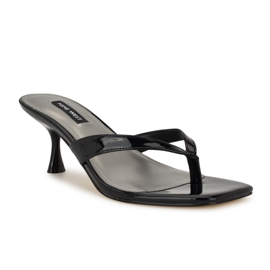 andela zehentrenner-sandalen mit absatz