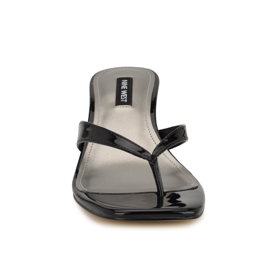 andela zehentrenner-sandalen mit absatz
