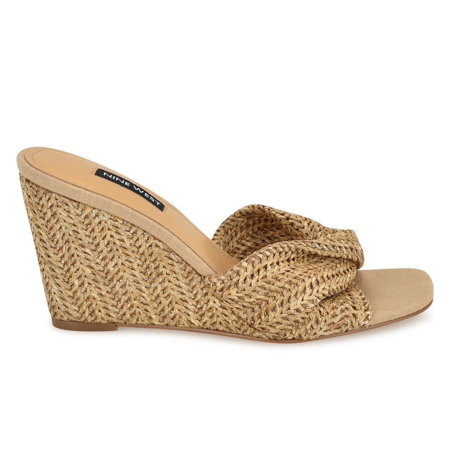 nikhil twist keilsandalen