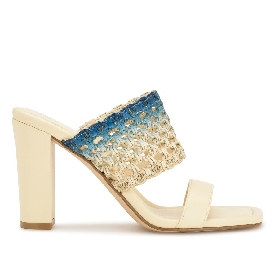 mylas slide-sandalen mit absatz